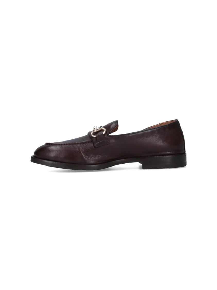 Alexander Hotto Moccasins With Clamp In Brown