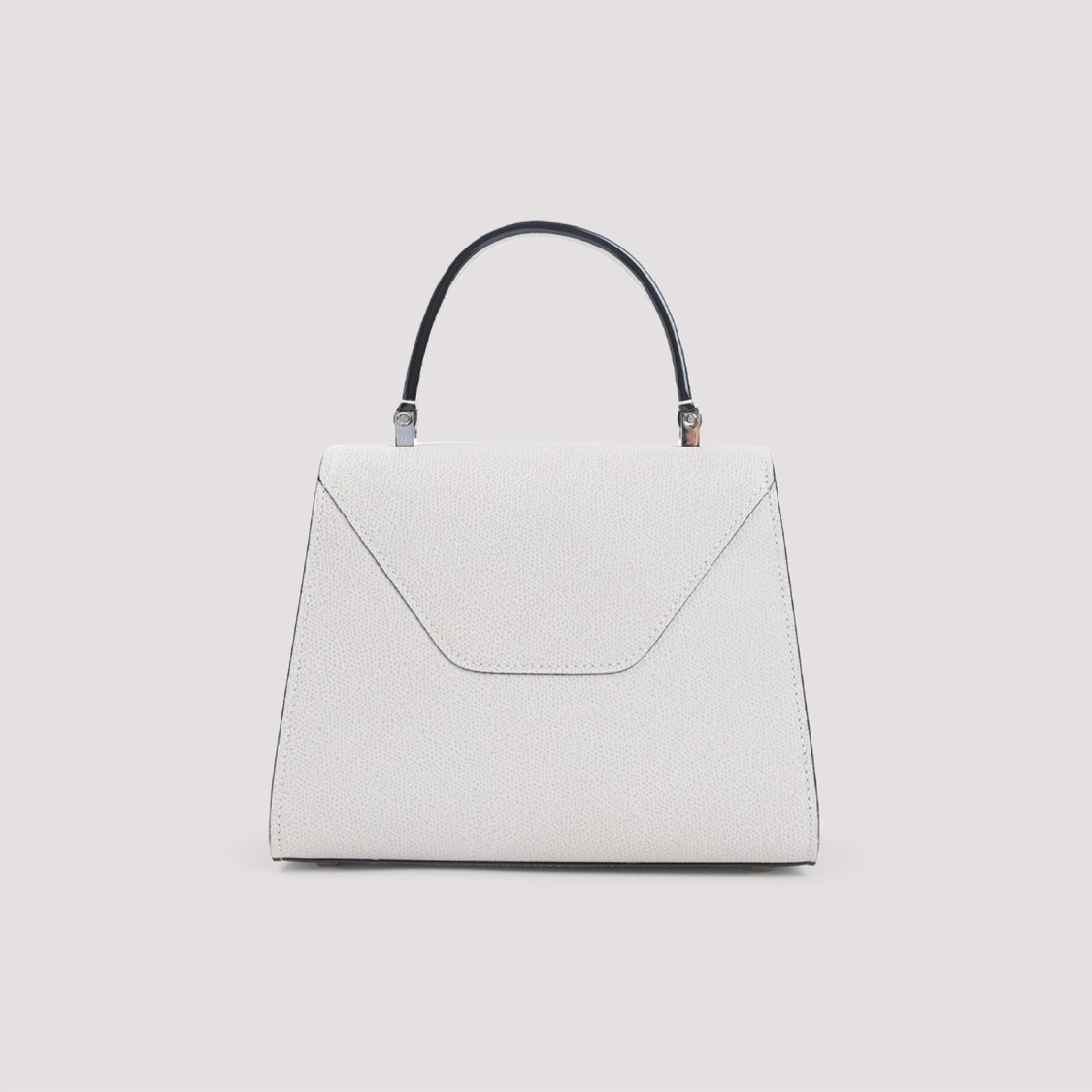 Valextra Mini Leather Shoulder Bag With Golden-tone Clasp