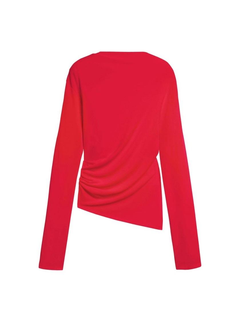 Shop Jacquemus Le Haut Croisiere Top Red