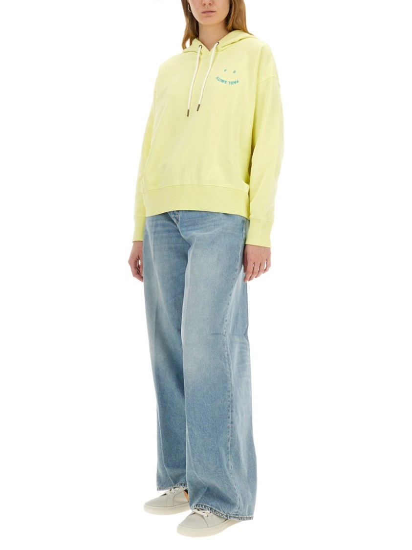 PS BY PAUL SMITH PS PAUL SMITH RELAXED FIT ORGANIC COTTON HOODIE