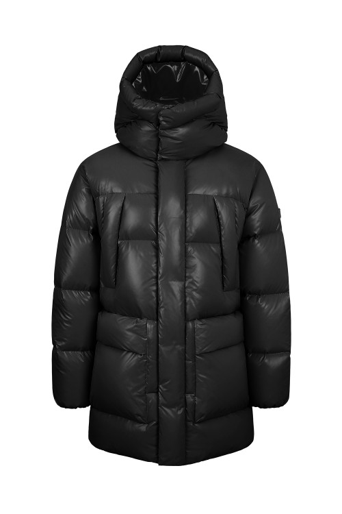 Duvetica Tima Black Down Jacket in Black | THE LIST