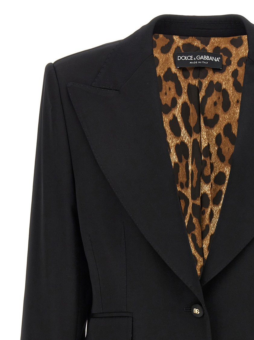 Dolce & Gabbana Turlington' Blazer In Black