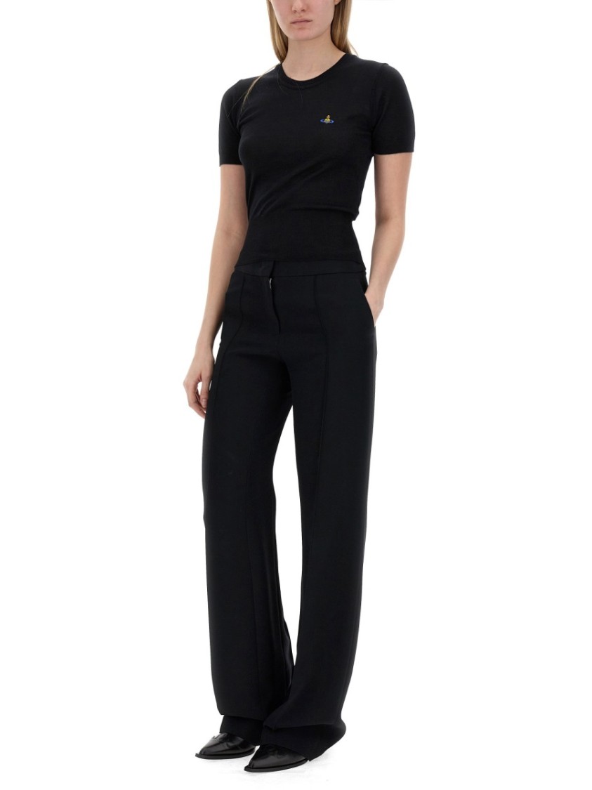 Shop Vivienne Westwood Top "bea" In Black