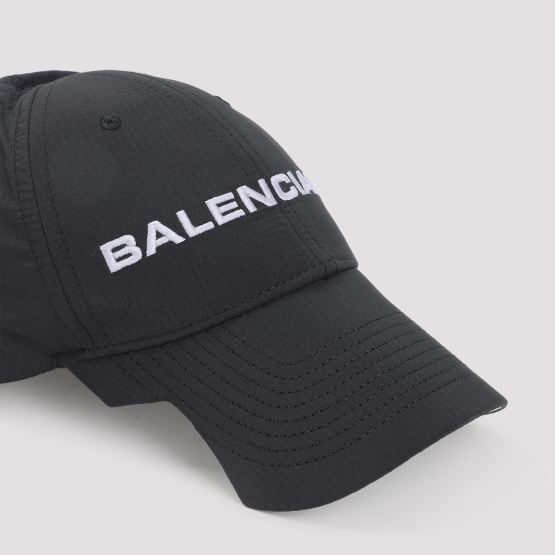 Balenciaga Logo Embroidered Adjustable Baseball Cap