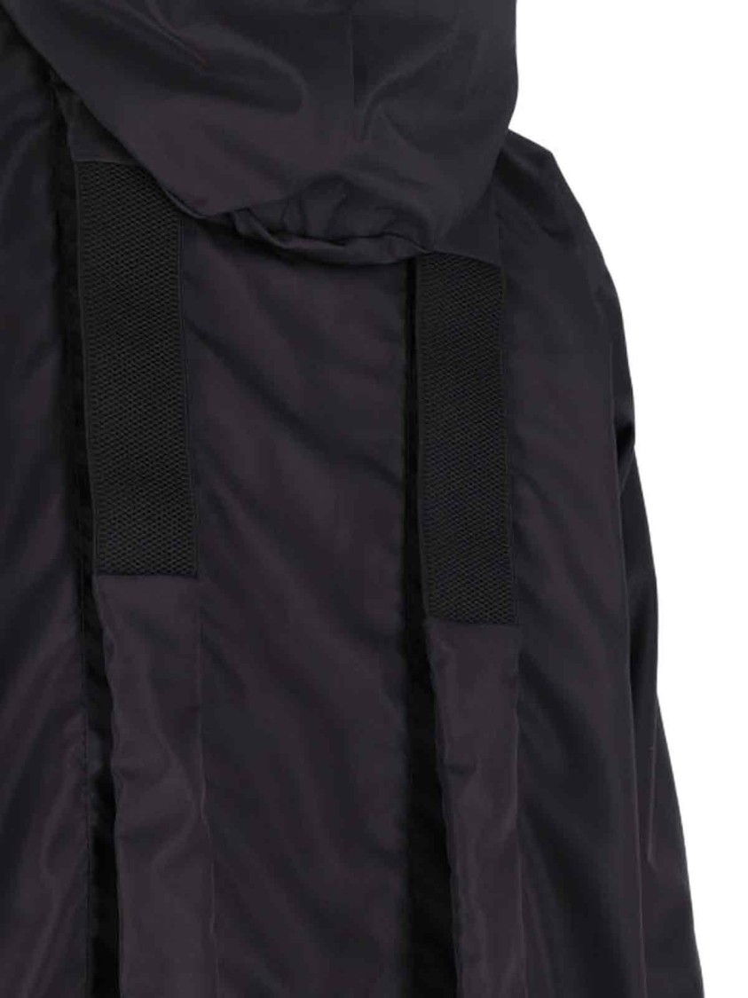 Kimono Rain Reversible Raincoat – Beige/black In Neutrals