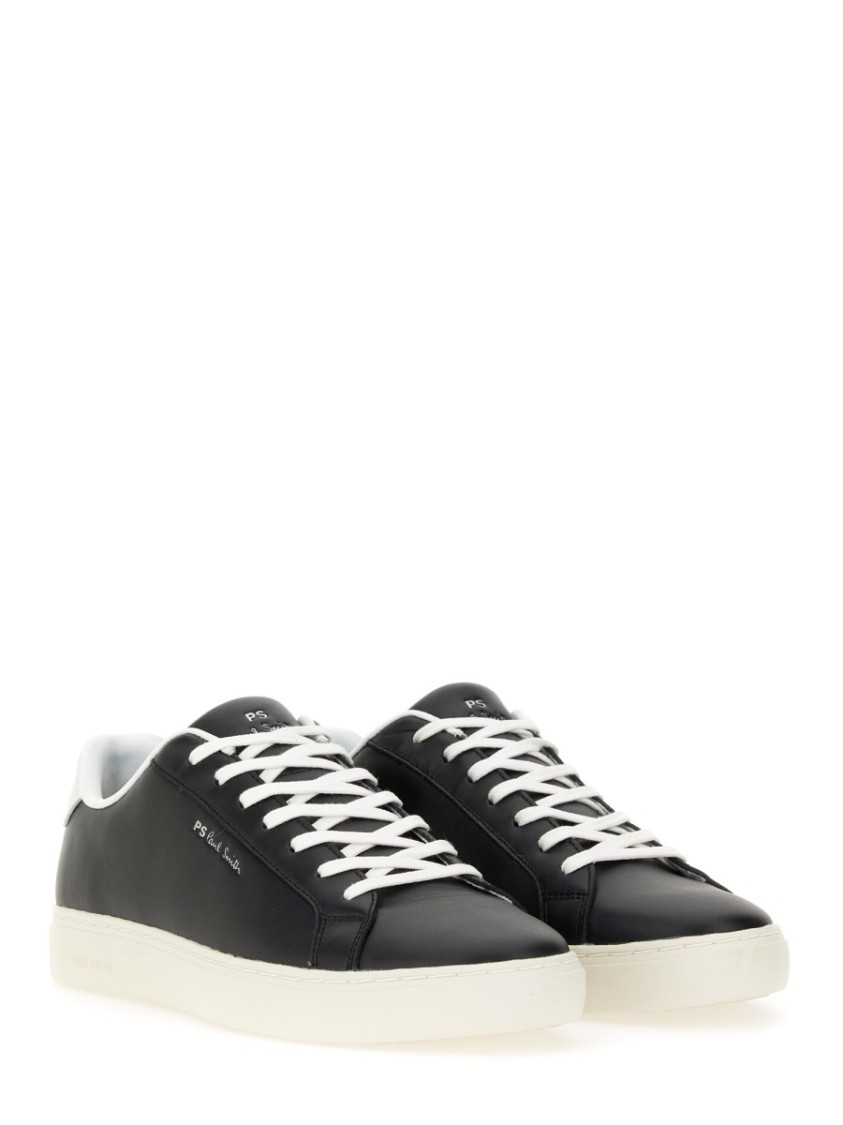 Ps By Paul Smith Ps Paul Smith Leather Sneakers In Black
