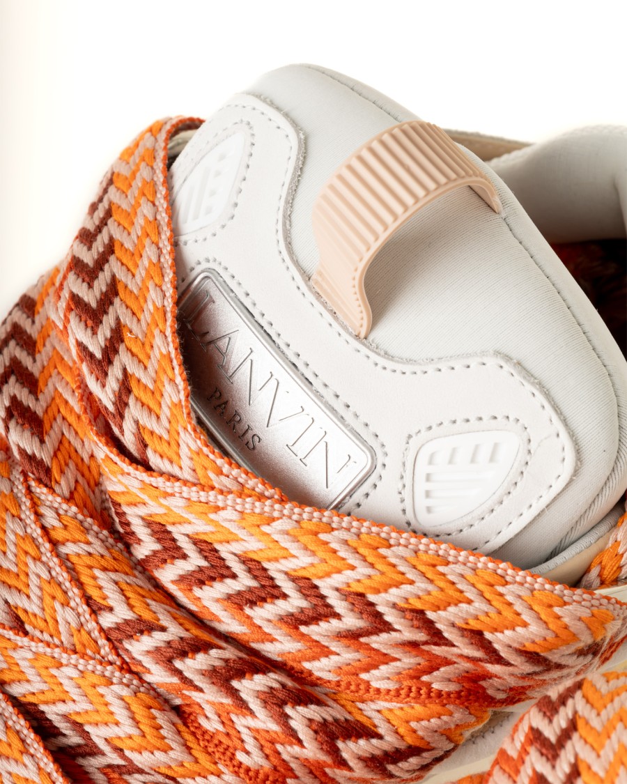 Lanvin The Curb Sneaker In Neutral