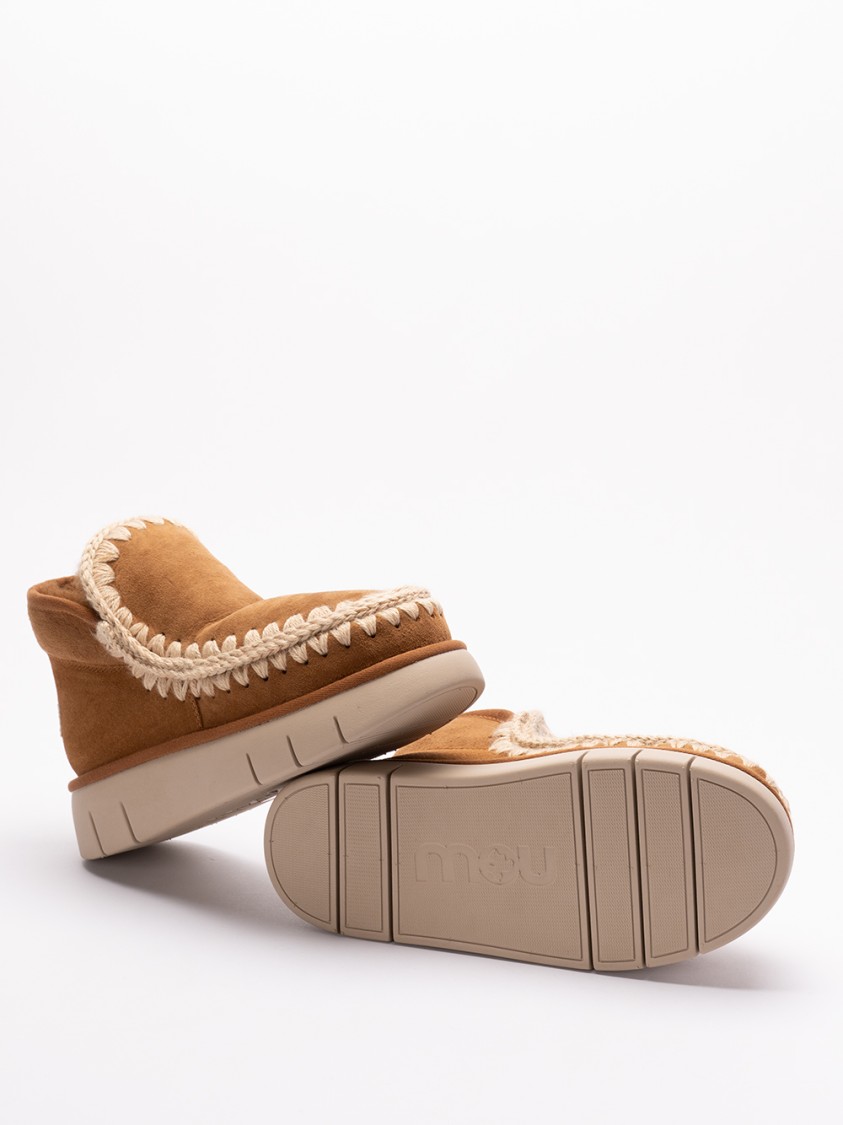 Mou `eskimo Bounce Sneaker In Brown