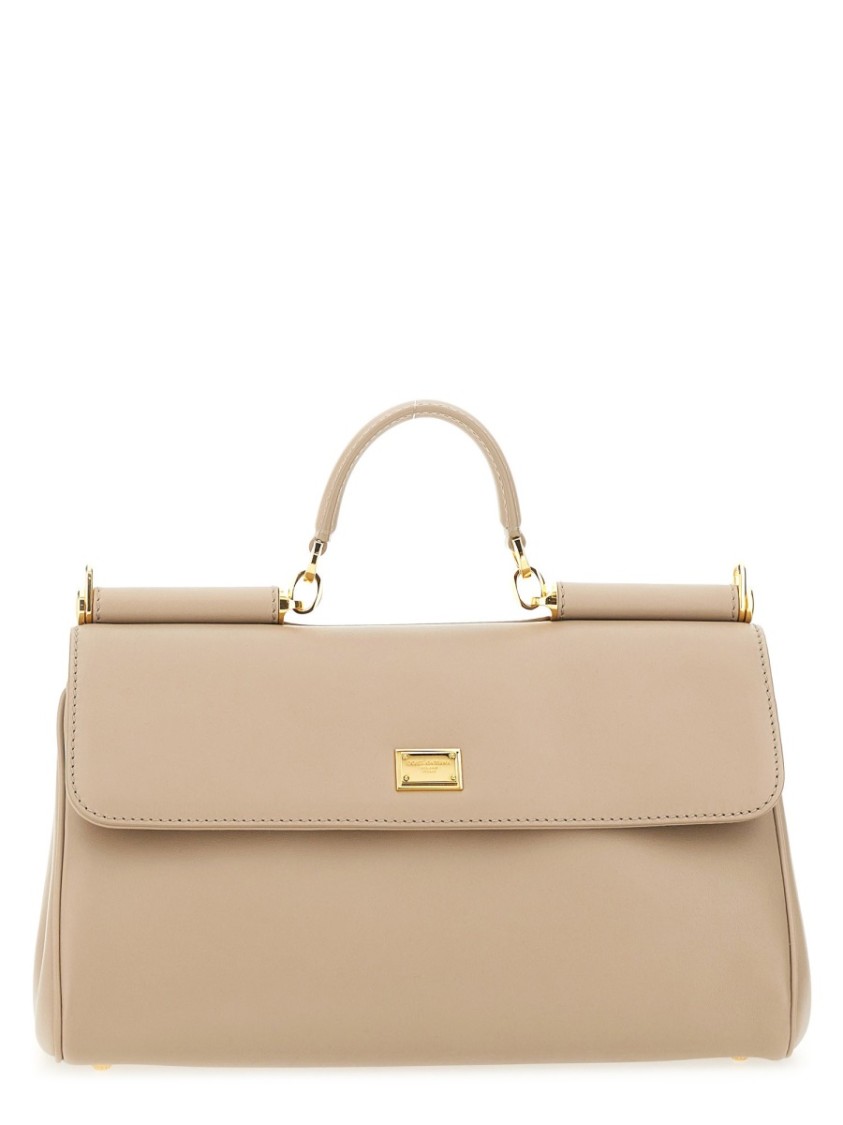 Dolce & Gabbana "my Sicily" Handbag In Neutral