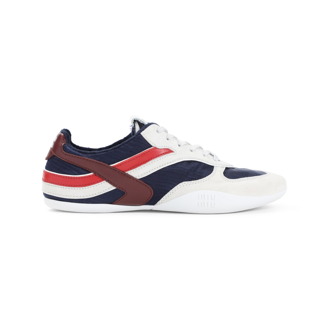 Miu Miu Tech Fabric Gymnasium Sneakers In Multi