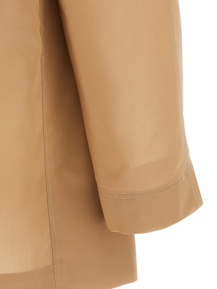 Philosophy Di Lorenzo Serafini Lapel Blazer With Sleeves And Pockets In Brown