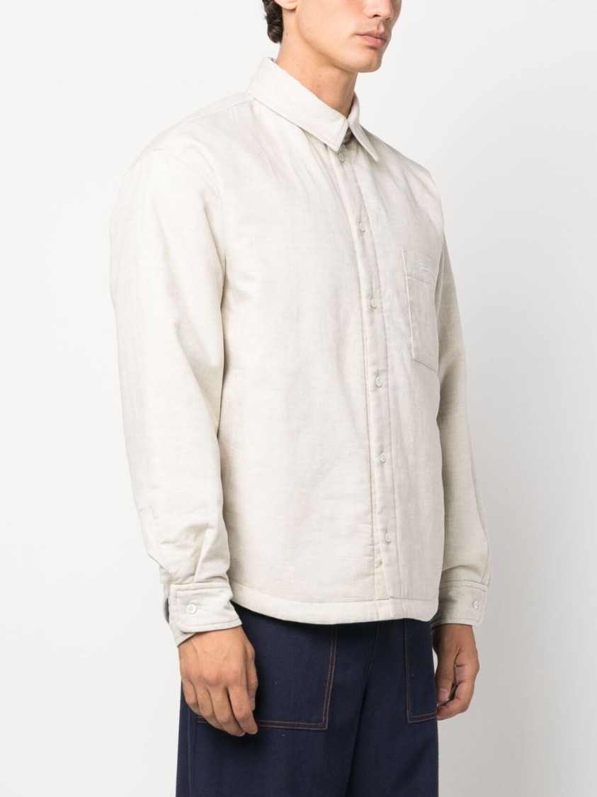 Jacquemus La Chemise Boulanger Cotton Blend Shirt