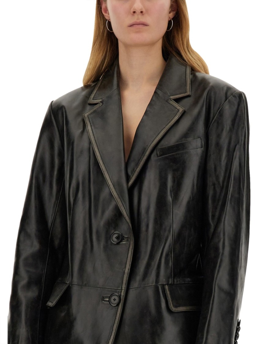 Shop Stand Studio "liara" Blazer In Brown