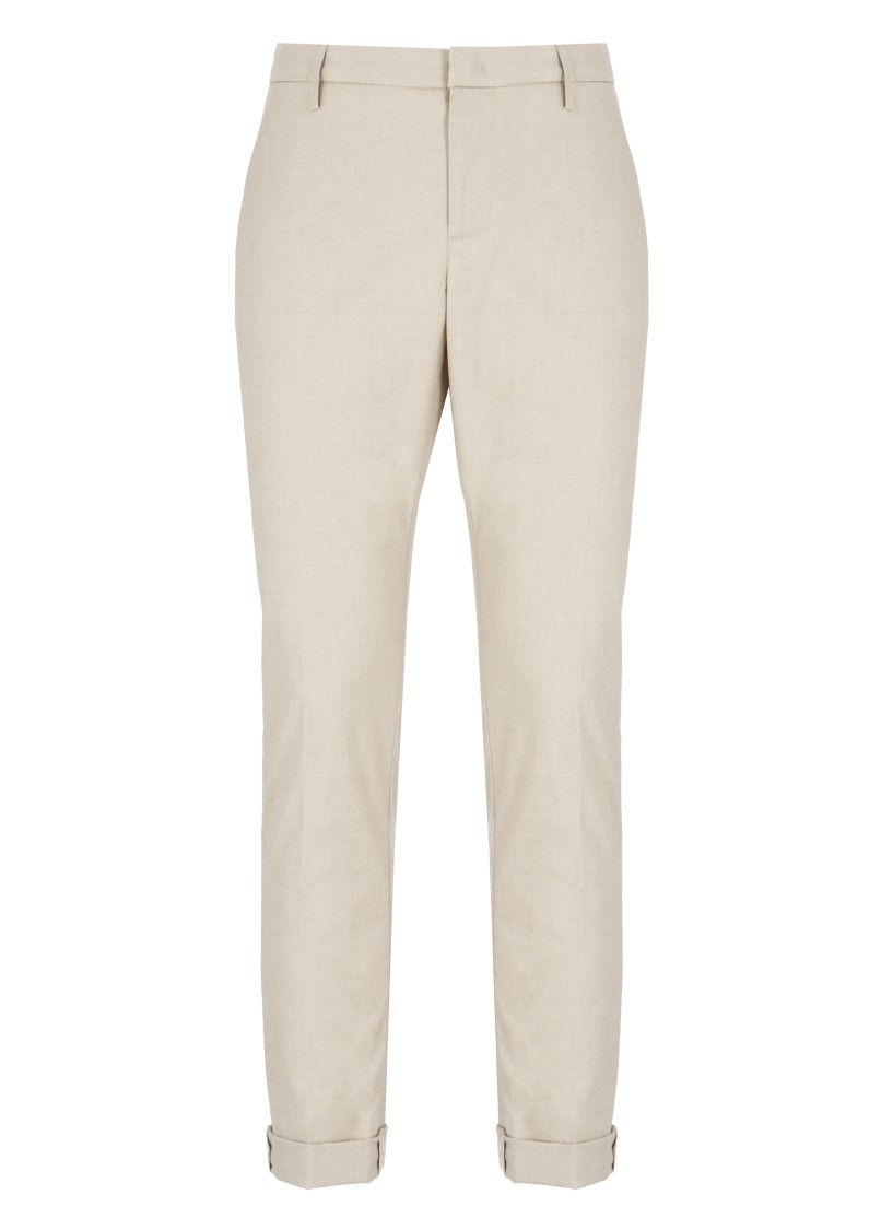 Dondup Cuffed Slim Fit Pants