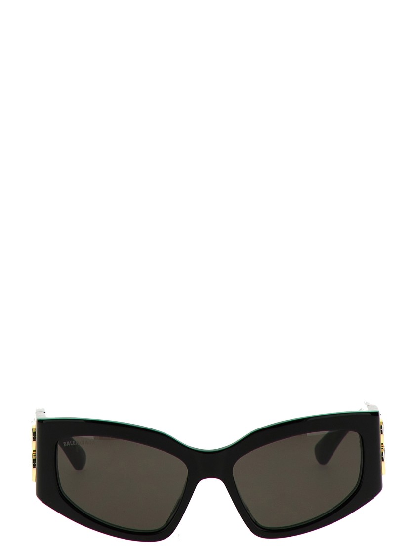 Balenciaga Bossy Cat Sunglasses In Gray