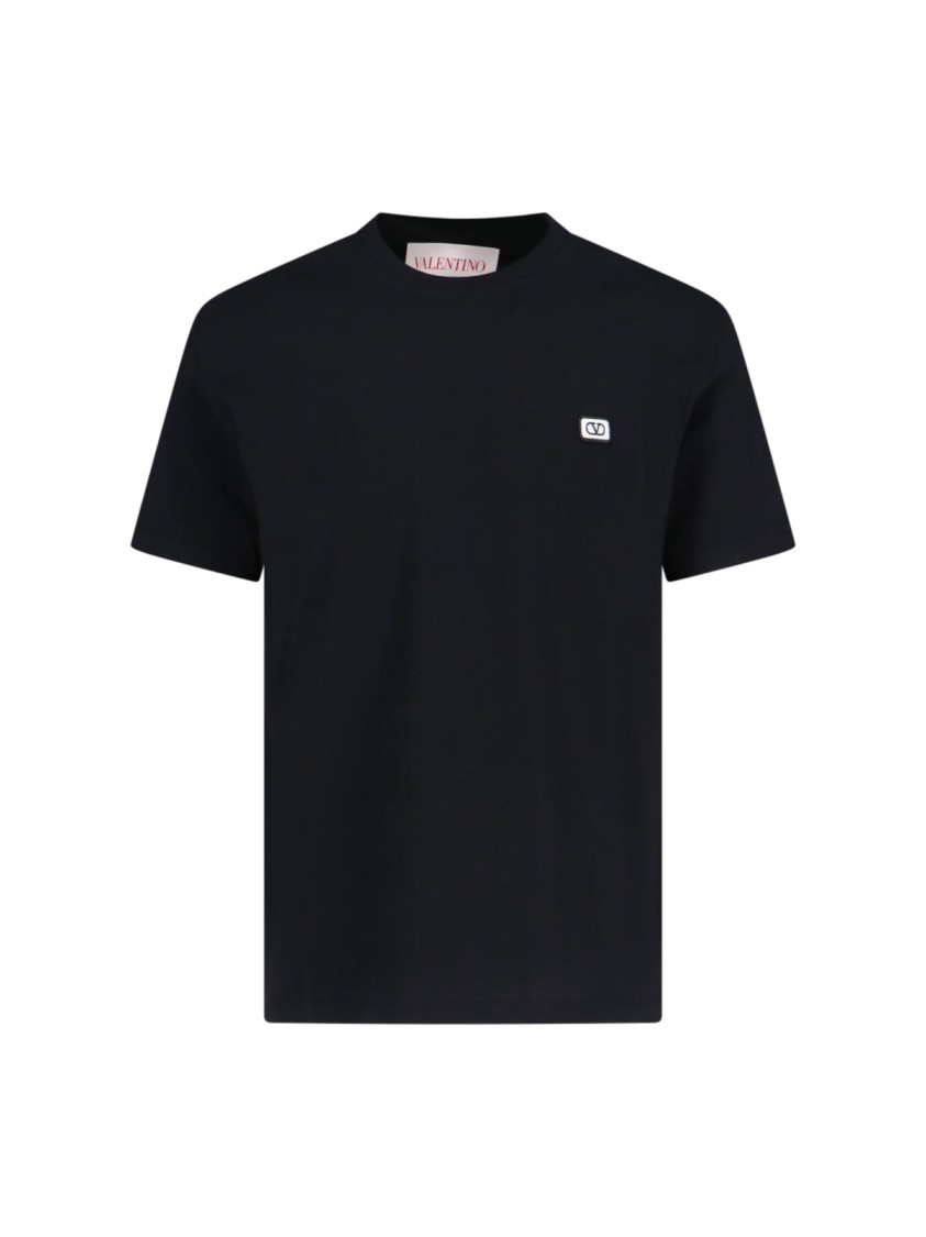Tシャツ・カットソー VALENTINO T-SHIRT WITH SIGNATURE VLOGO (7V3MG10VAQ8 157) 5V0MG13AAE6_0BO-4_6aea077d-