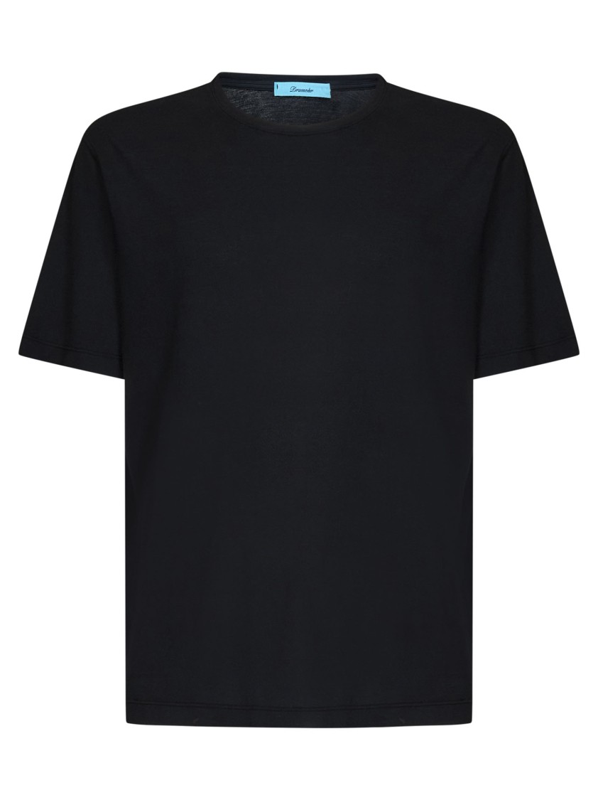 Drumohr Short Sleeve V-neck Polo