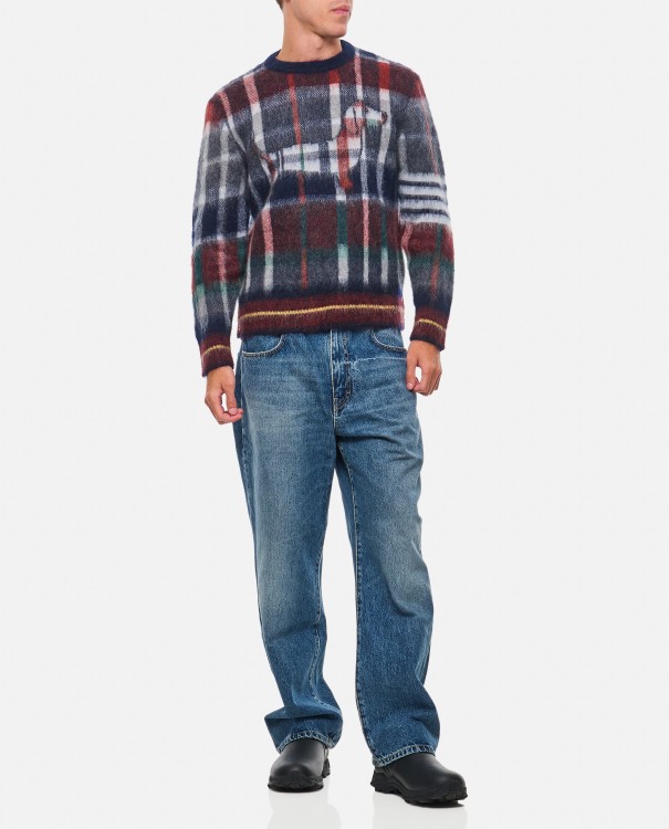 スウェット・トレーナー THOM BROWNE HECTOR TARTAN PULLOVER Thom Browne Hector Tartan Pullover Sweater | THE LIST