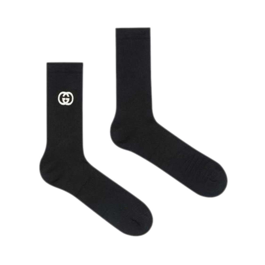 Gucci Iconic Interlocking G Black Socks