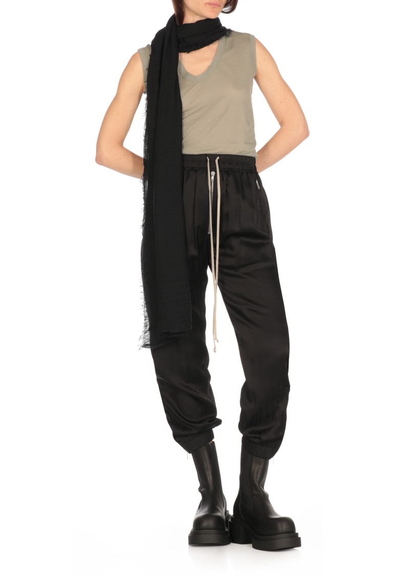 Rick Owens Green Cotton Top In Green