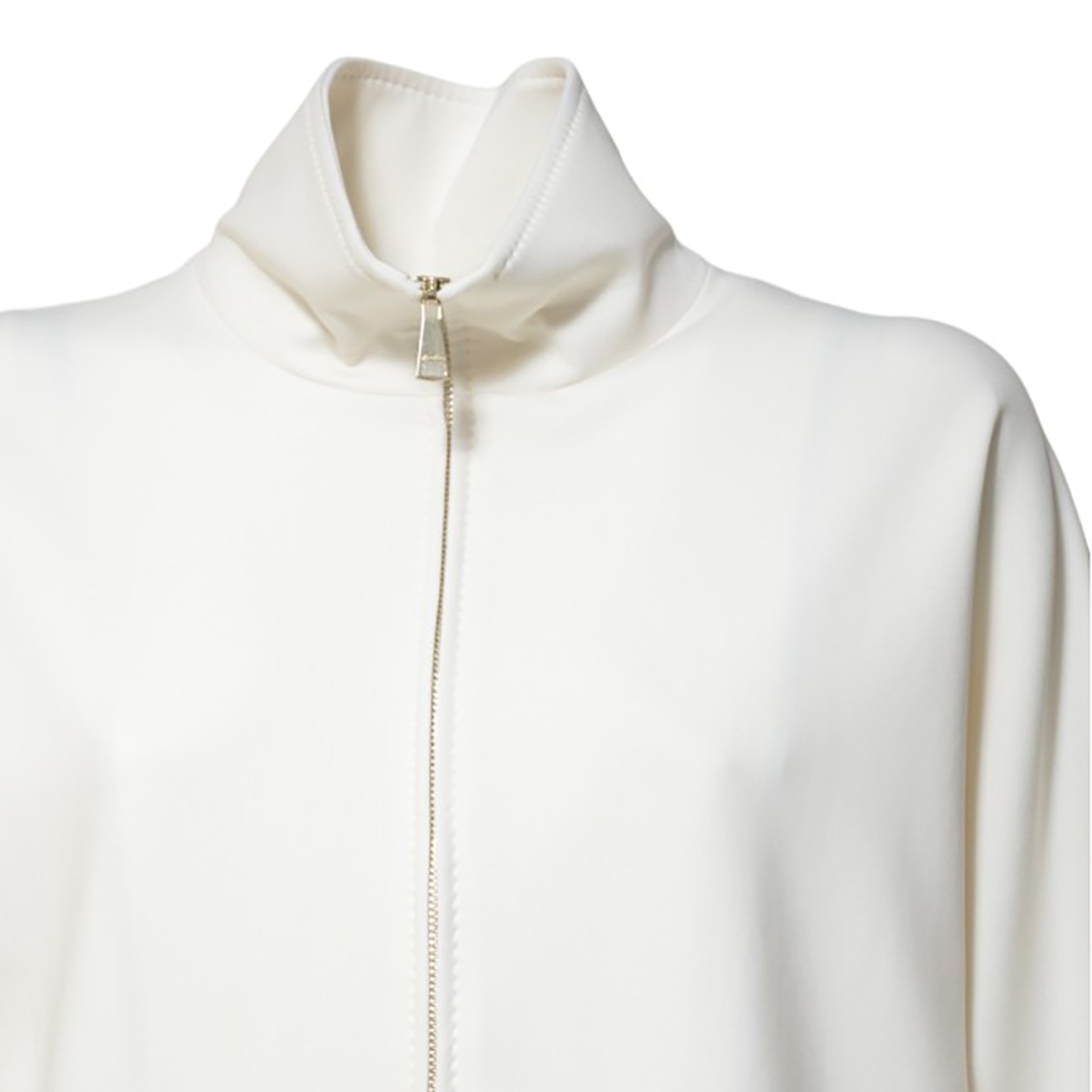 Shop Max Mara White Plava Cocoon Jacket