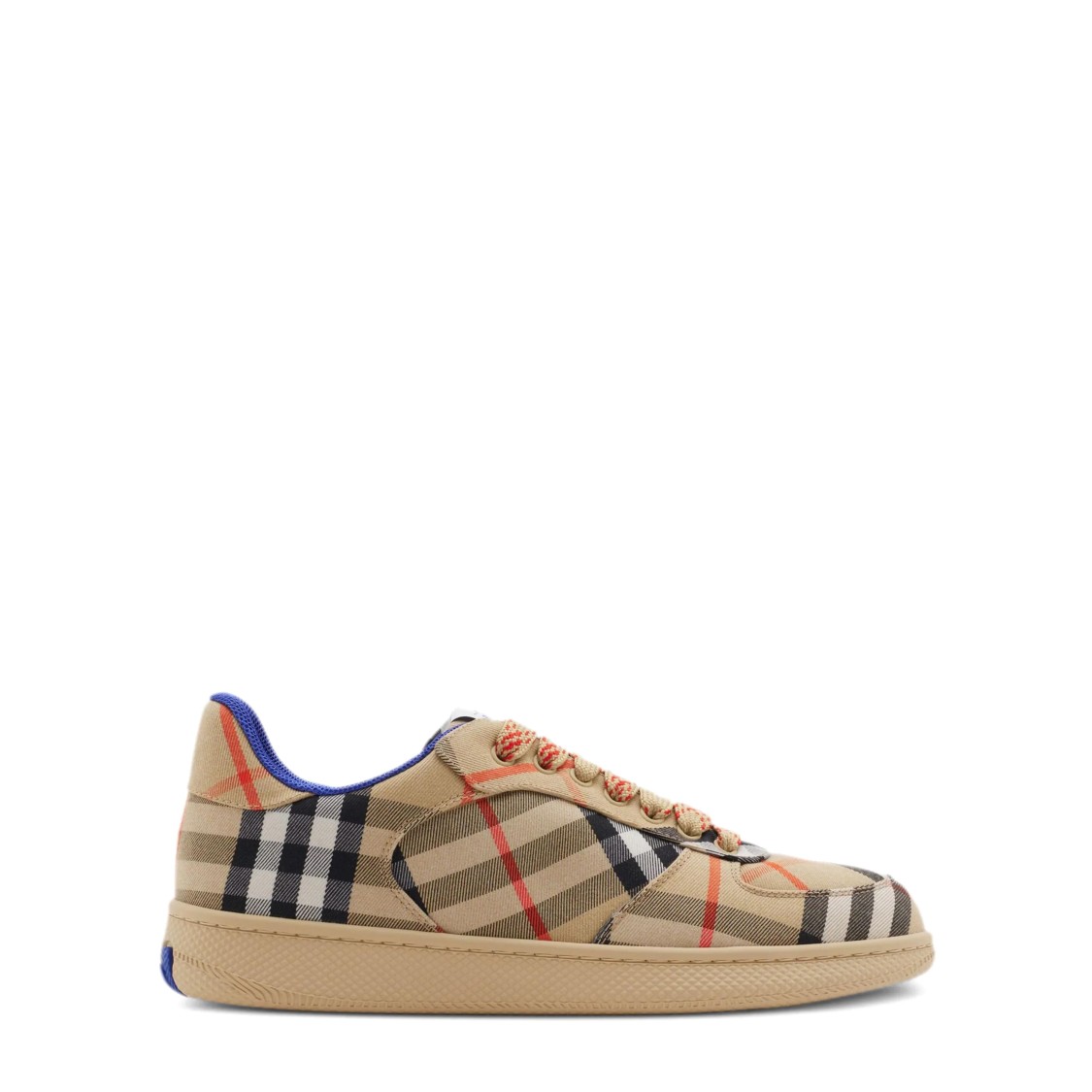 Burberry Women Embroidered Canvas Terrance Sneakers In Pink