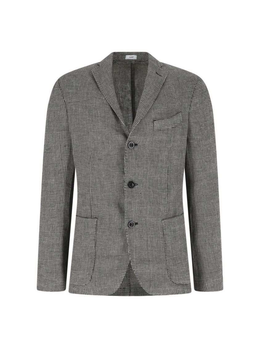Boglioli Single-breasted Blazer - Black In Black