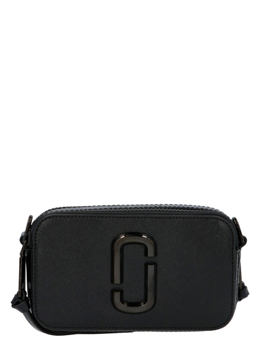 Marc Jacobs 'the Snapshot' Crossbody Bag In Black