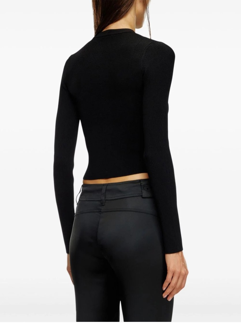 Diesel Maglia M-valari Black M-valari In Black