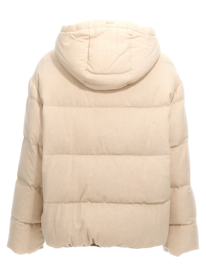 Herno Ultalight Down Jacket In Neutral