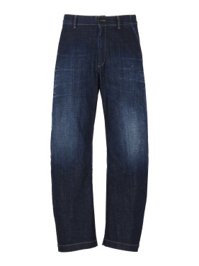 Dries Van Noten Hubba Blue Cotton T-Shirt | THE LIST