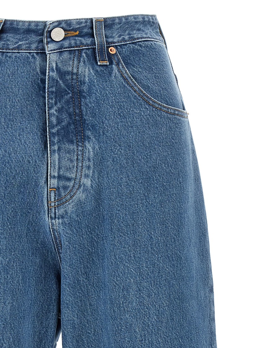 Vetements High-waisted Denim Jeans In Blue