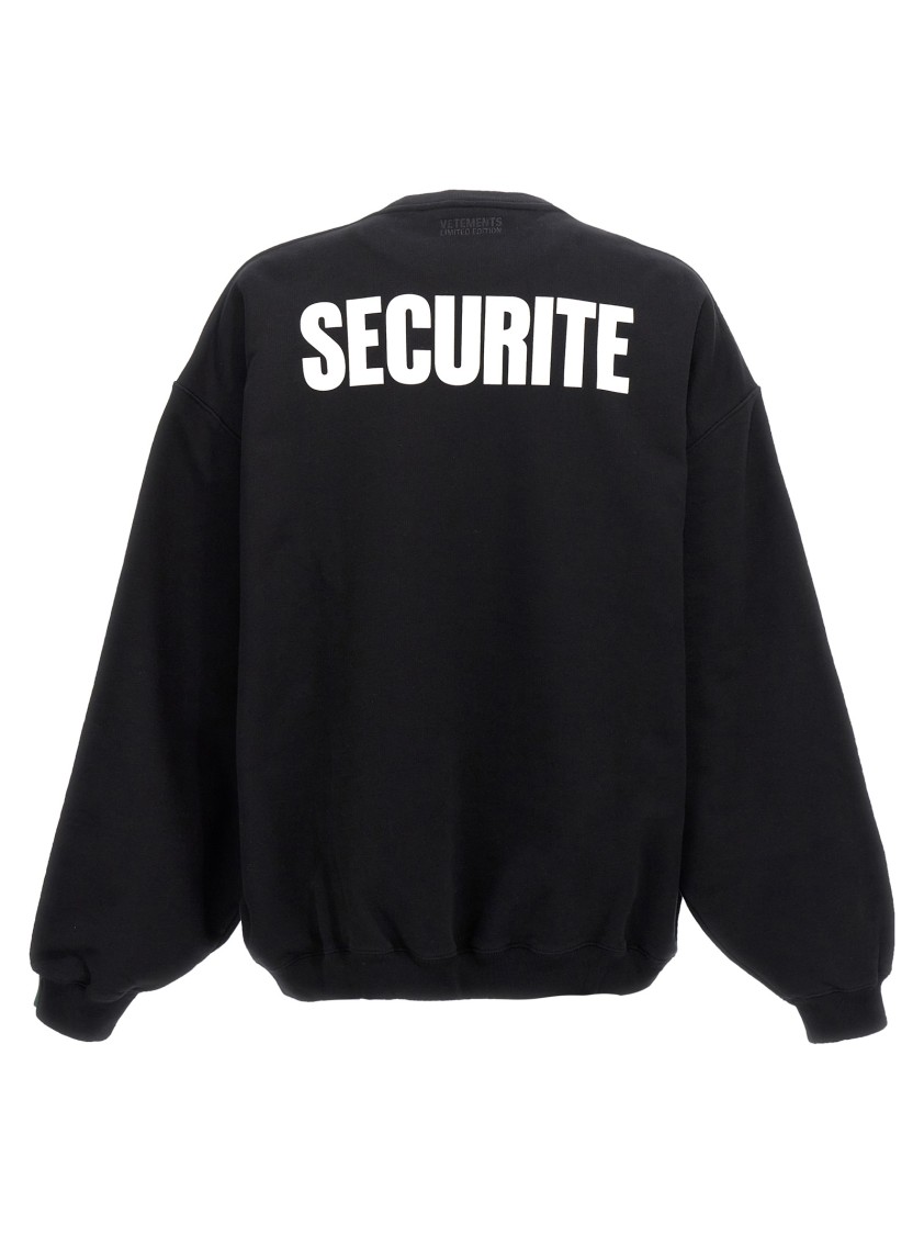 Vetements Sweatshirt In Green
