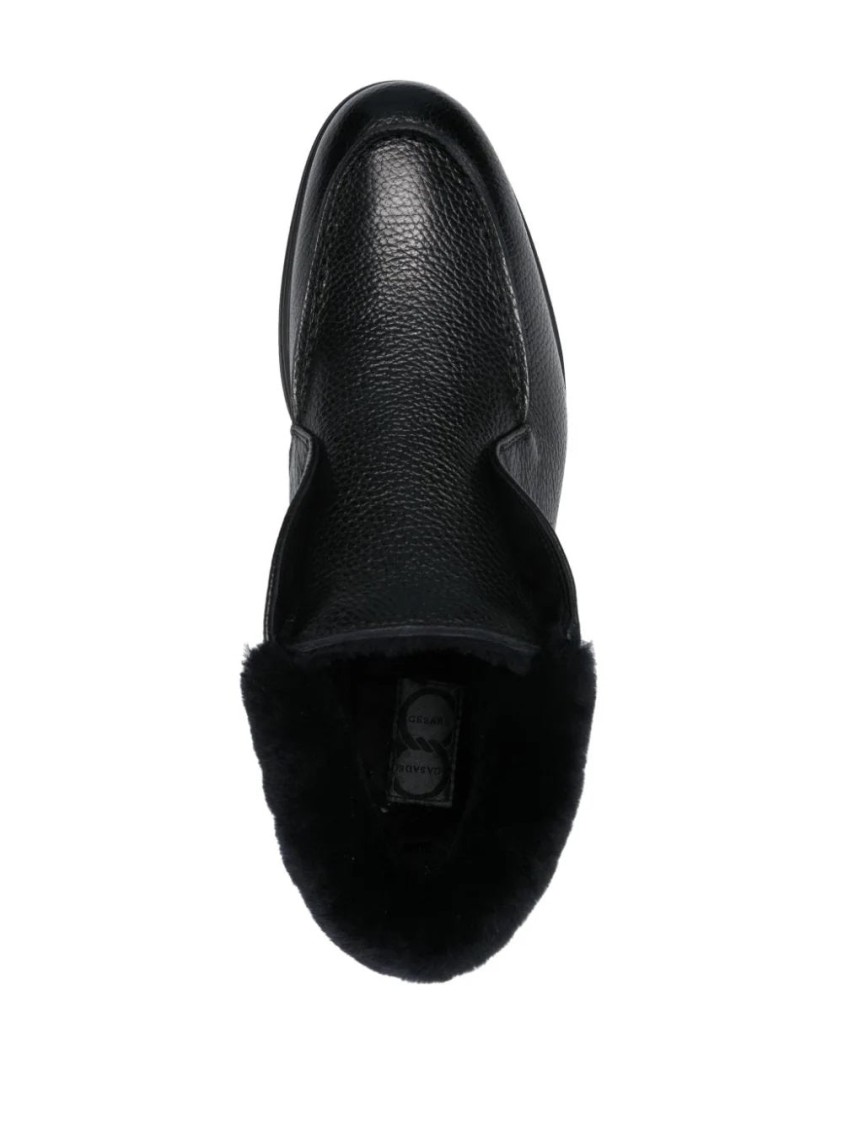 Casadei Cervo Booties In Black