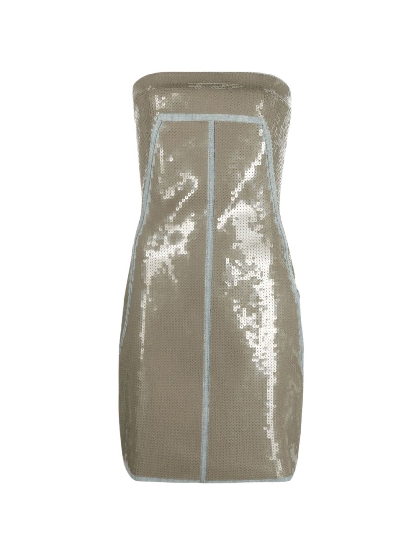 Rick Owens Embroidered Bustier Dress