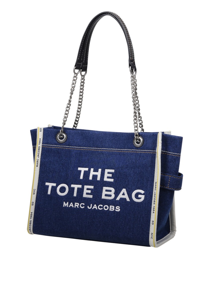 Shop Marc Jacobs The Medium Tote In Blue