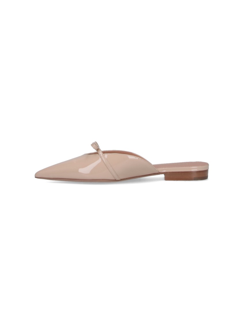 FERRAGAMO FERRAGAMO BOW MULES – PINK 