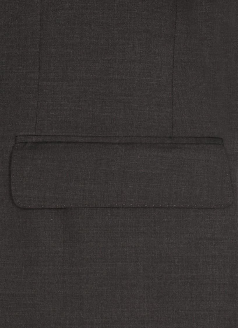 Lardini Virgin Wool Suit In Grey