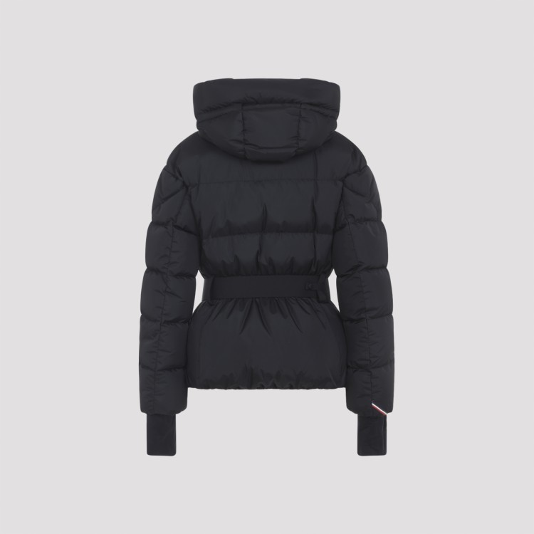 Moncler Grenoble Padded Black Jacket With Detachable Hood