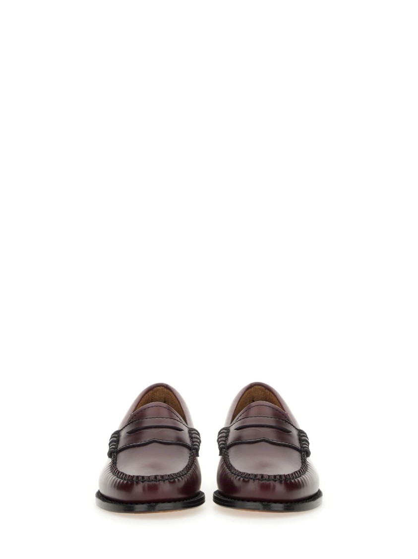Gh Bass Moccasin Weejun In Burgundy