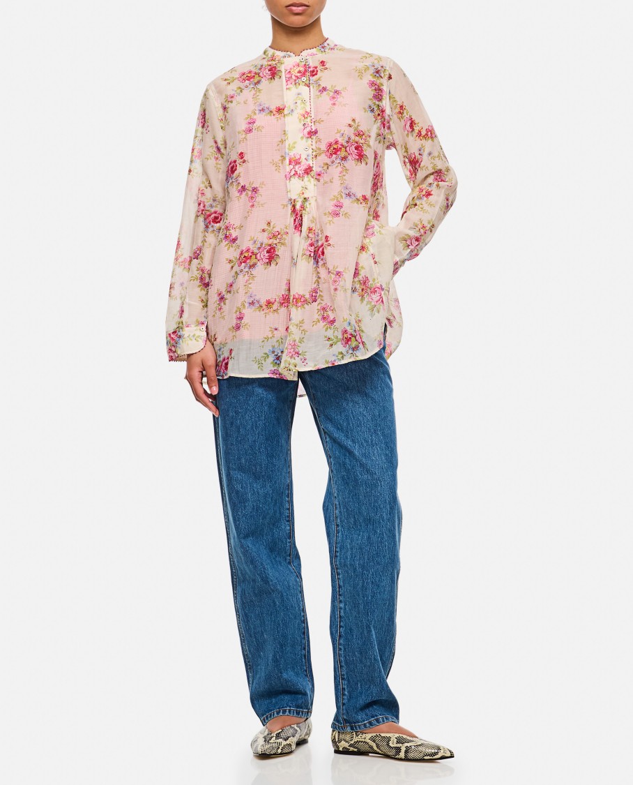 Péro Printed Shirt In Multicolor