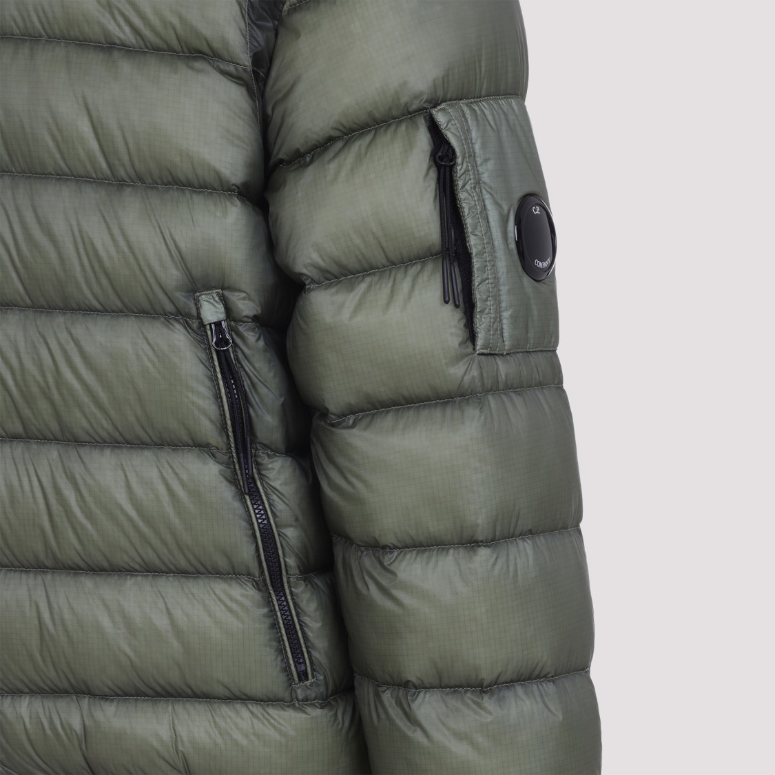 C.p. Company Dd-shell Green Polyamide Jacket In Green