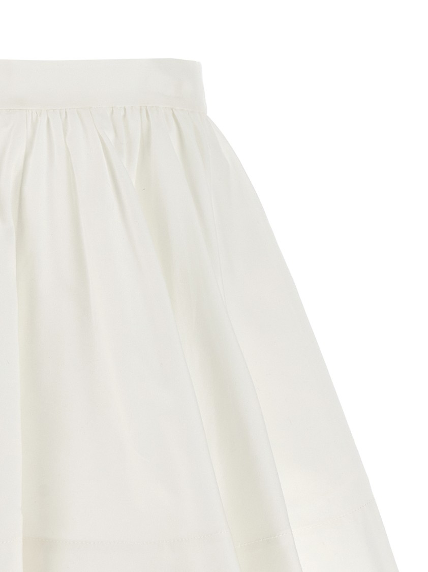 The Andamane 'winona' A-line Silhouette Shorts In White
