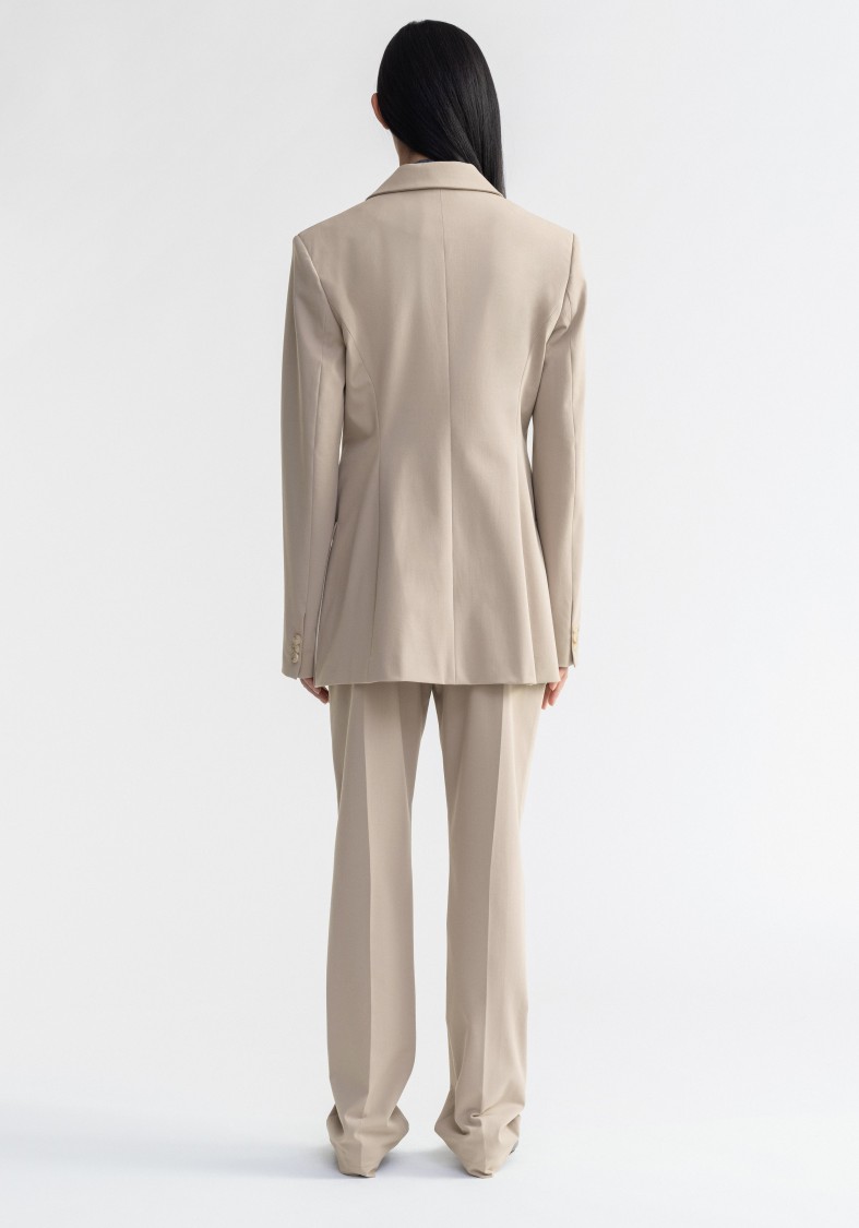 AERON AERON MILA - WAISTED BLAZER WITH OVERSIZED POCKETS 