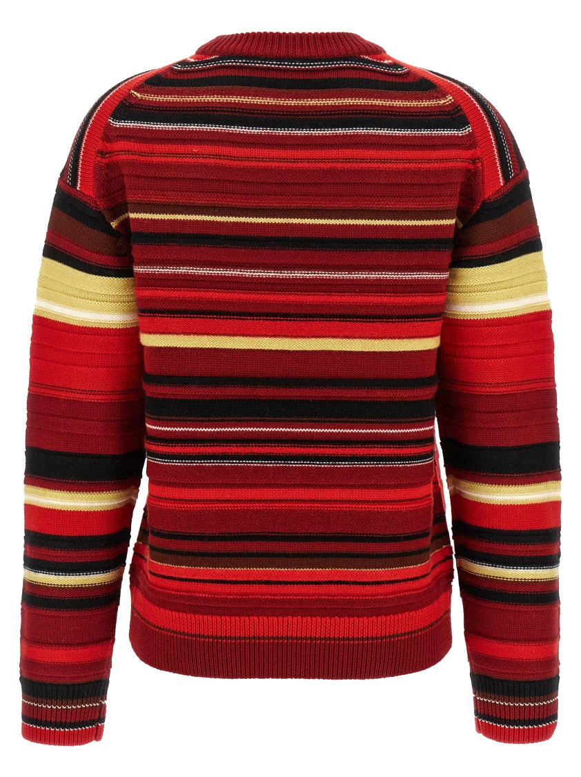 Jw Anderson Multi Stripe Sweater In Multi