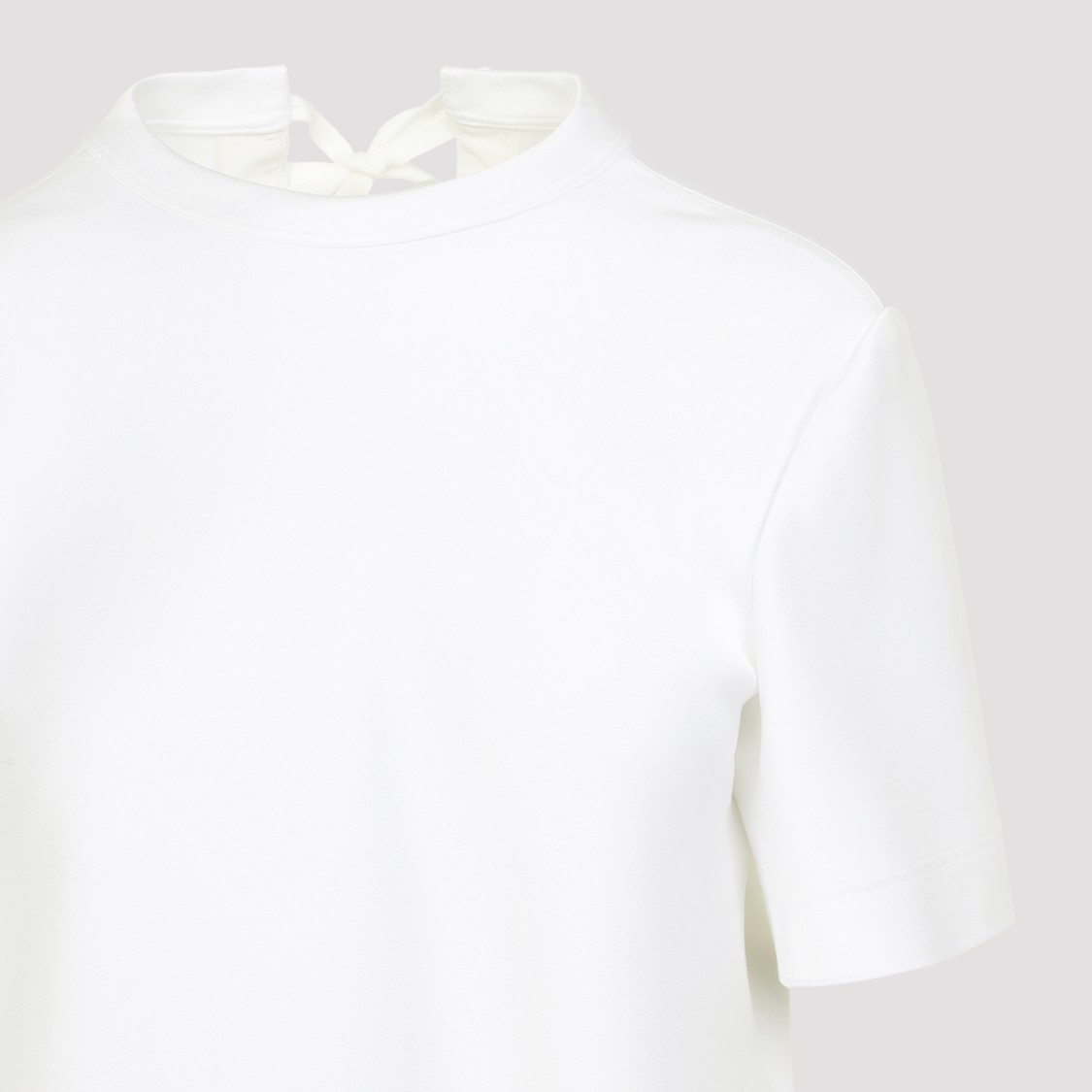 CARVEN CARVEN WHITE HIGH NECK SHIRT