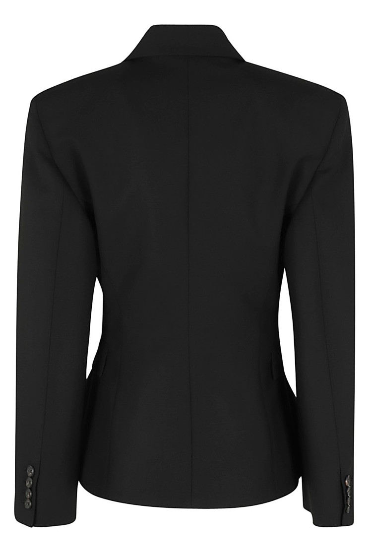 Giuseppe Di Morabito Double Twisted Canvas Blazer In Black