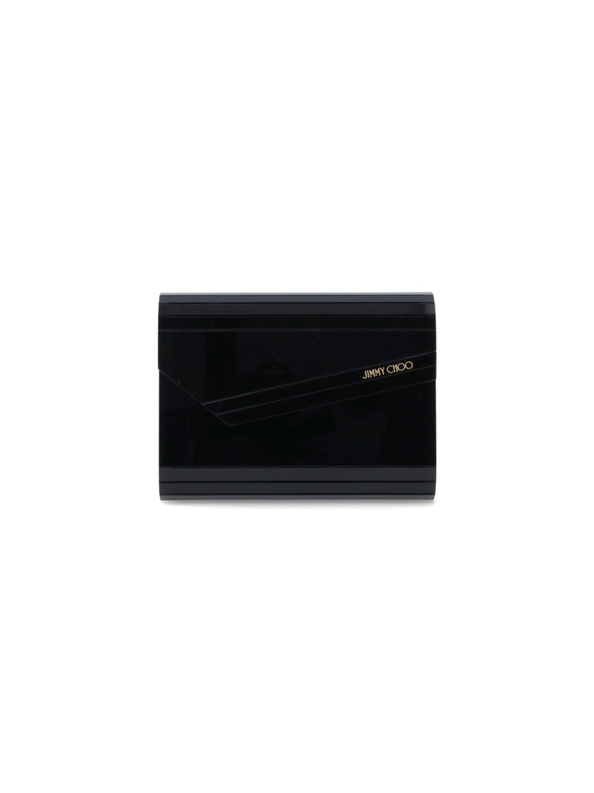 Jimmy Choo 'candy' Pouch In Black