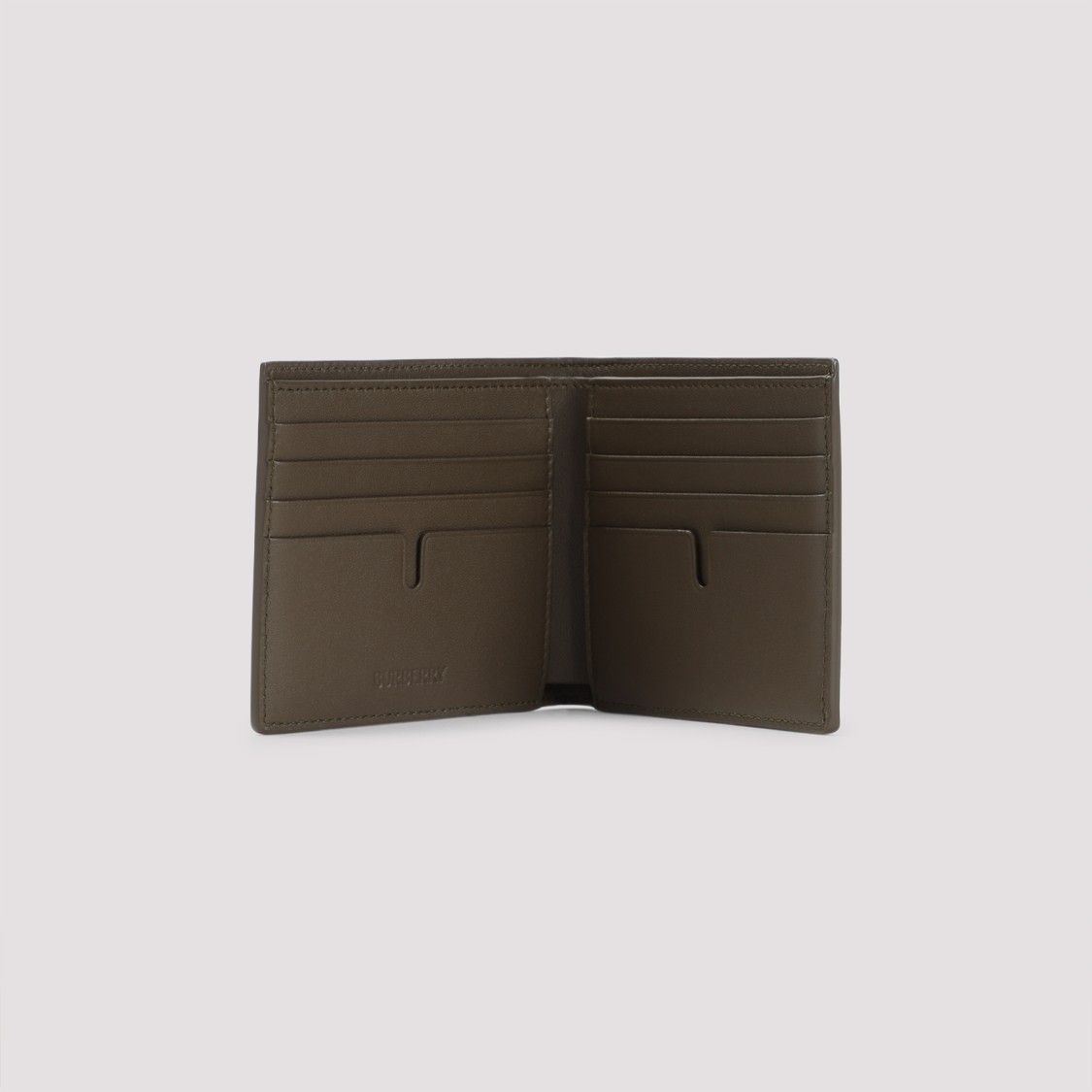 BURBERRY BURBERRY BEIGE POLYURETHANE WALLET
