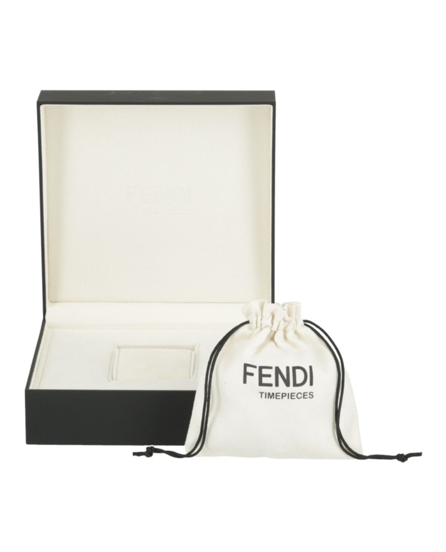 Fendi Forever Two-tone Diamond Bracelet Watch, 29mm